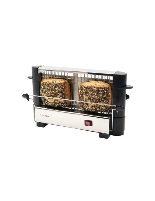 Tostadora Vertical 750W Acero Inoxidable Negra