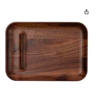 Base de Carga PAX para Vaporizadores – Compatible con PAX 2, PAX 3, PAX Mini y Plus, Madera de Nogal