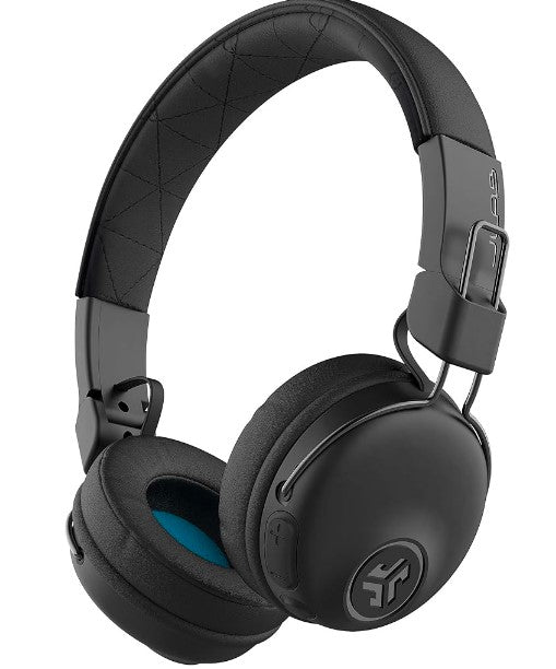 JLab Audio Studio Auriculares Inalámbricos On-Ear | Micrófono Integrado, 30h de Batería y Sonido EQ3 Personalizado