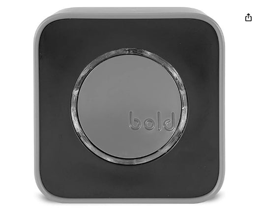 Bold Smart Lock Connect – Cerradura Inteligente Negra con Conexión Remota