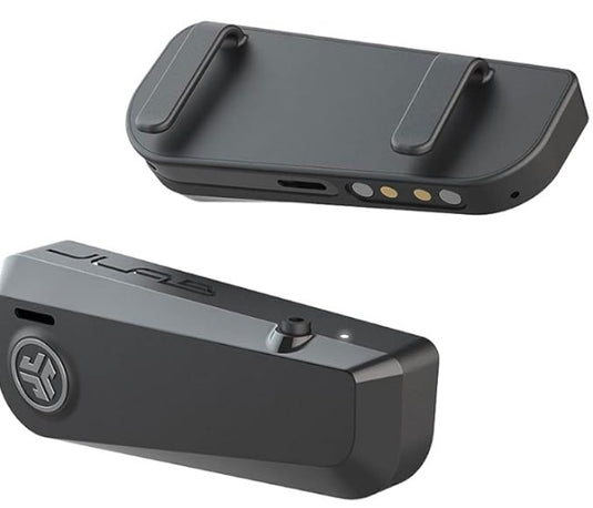 JLab JBuds Frames True Wireless | Auriculares de Clip para Gafas, Sonido Abierto, 8+ Horas de Reproducción, Micrófono Integrado, Bluetooth 5.1