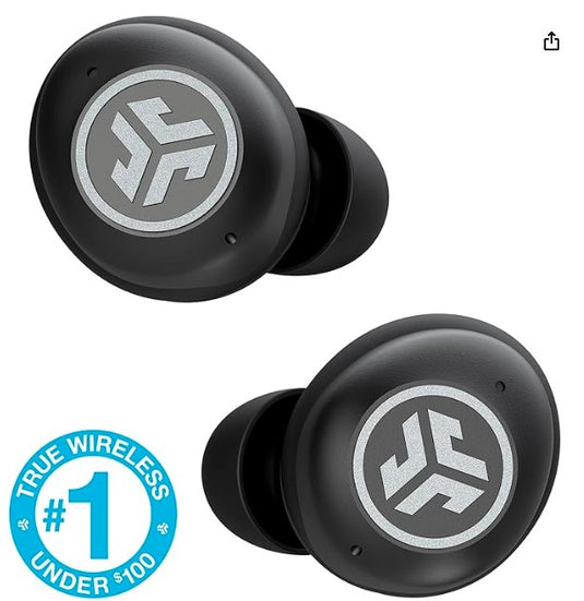 JLab JBuds Air Pro | Auriculares Inalámbricos con Tile, Bluetooth Multipoint, Estuche de Carga y Sonido EQ3 Personalizado