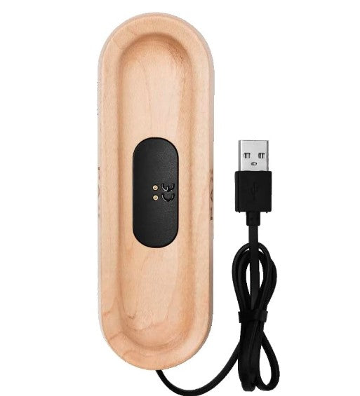 Base de Carga PAX para Vaporizadores – Compatible con PAX 2, PAX 3, PAX Mini y Plus, Madera de Arce