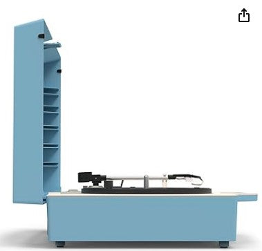 Victrola Re-Spin Blue: Tocadiscos Vintage con Tecnología Moderna