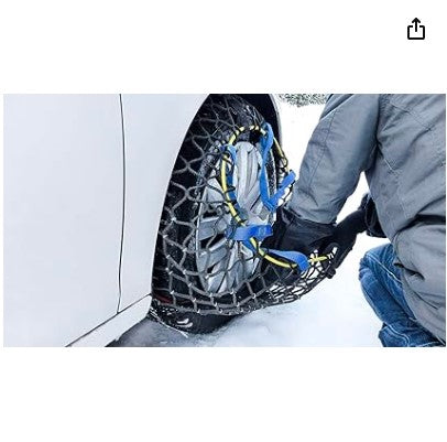 Michelin Easy Grip Evolution 10 – Cadenas de Nieve Compuestas, Certificadas EN1662-1:2020, Montaje Rápido y Seguro