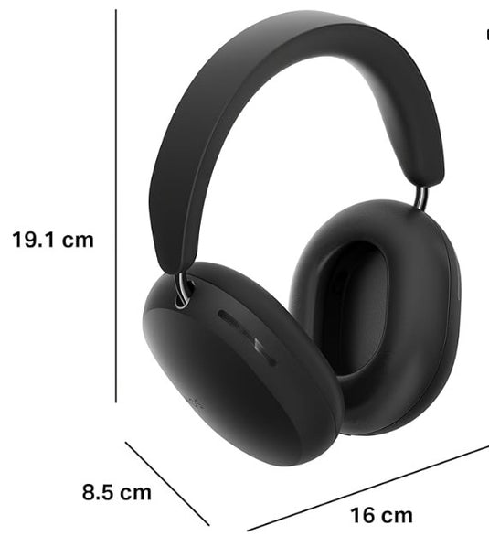 Sonos Ace – Auriculares Bluetooth Inalámbricos con Cancelación Activa de Ruido (Negro)