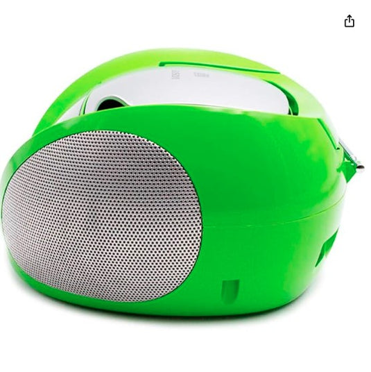 Lauson Boombox Radio-CD/MP3 Portátil |  Verde